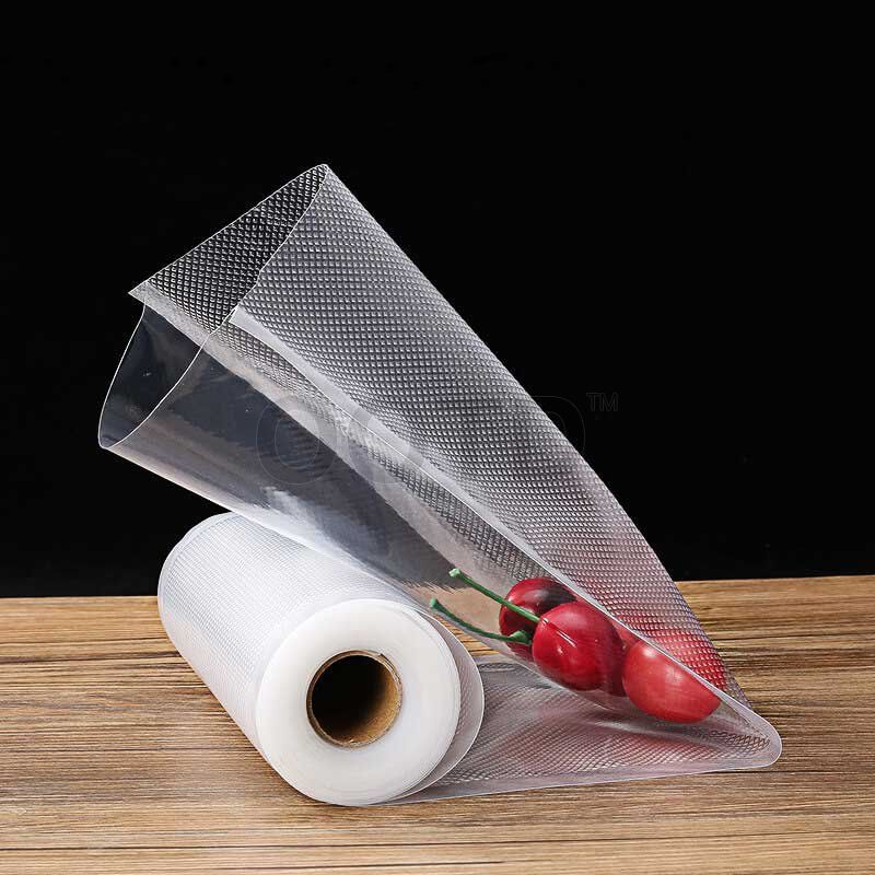 Vacuum Sealer Roll BPA Free Food Storage Bag for Freezer/Fridge, Reusable Airtight Heat Seal Bags Compatible with All Vacuum Sealer Machines, Keep Food Fresh Longer/ Food Saver Fridge Storage Bag