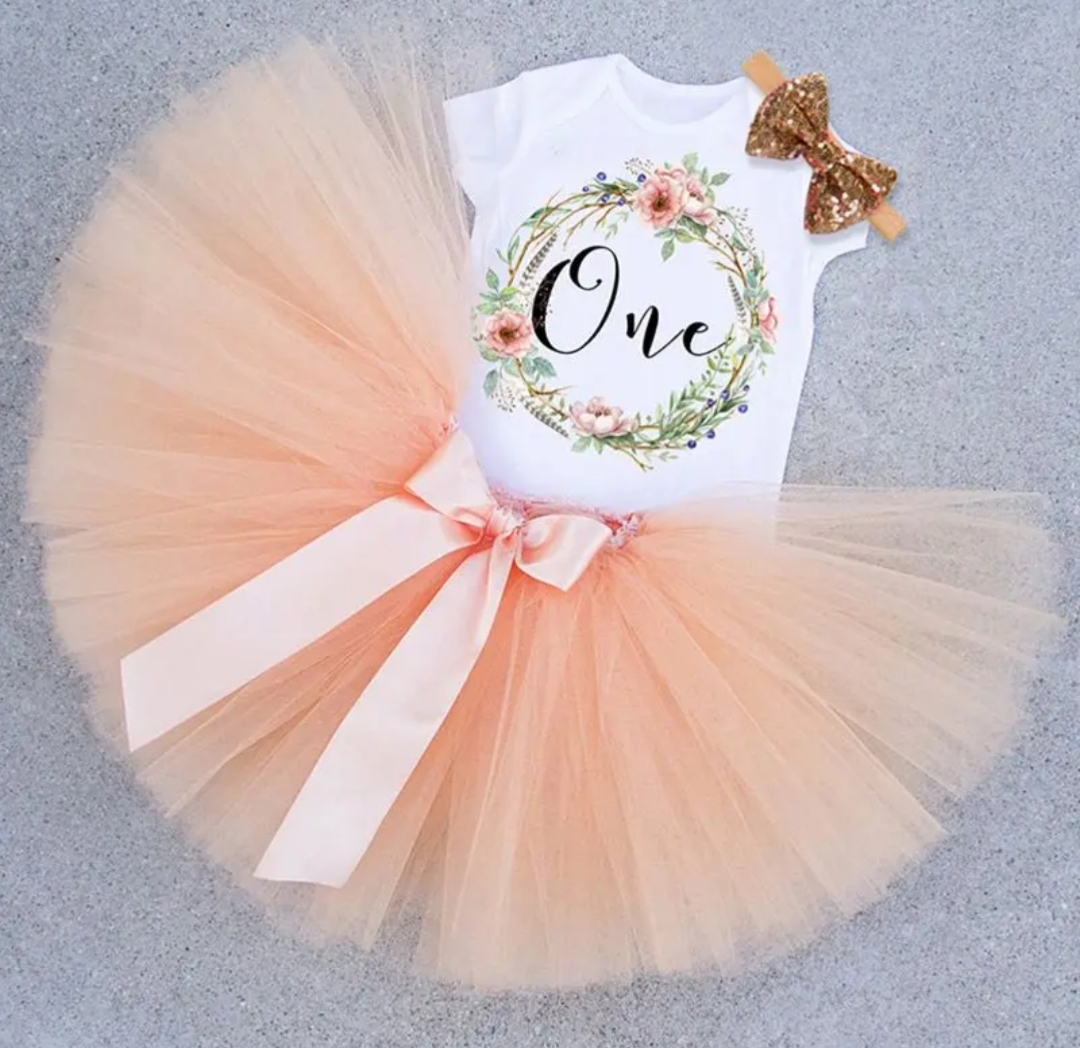 Birthday party dreas set/First birthday outfit