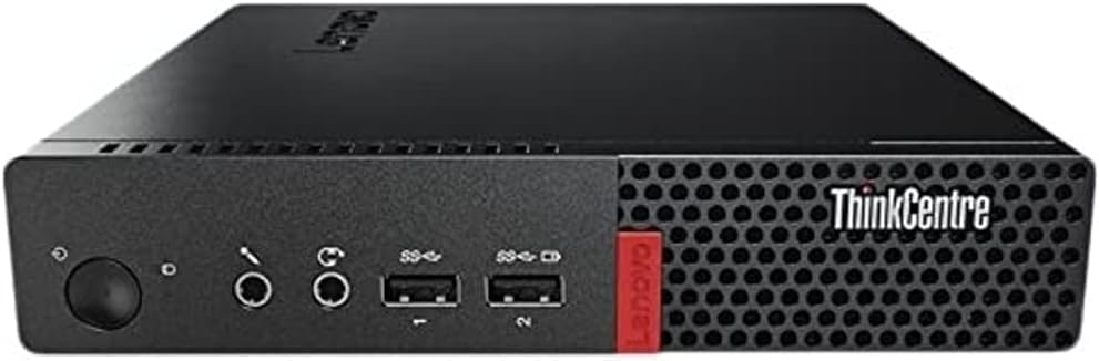Lenovo ThinkCentre M910q Tiny PC Bundle - Intel Core I5, 8GB RAM, 500GB HDD + 24" Monitor + Keyboard & Mouse - Black