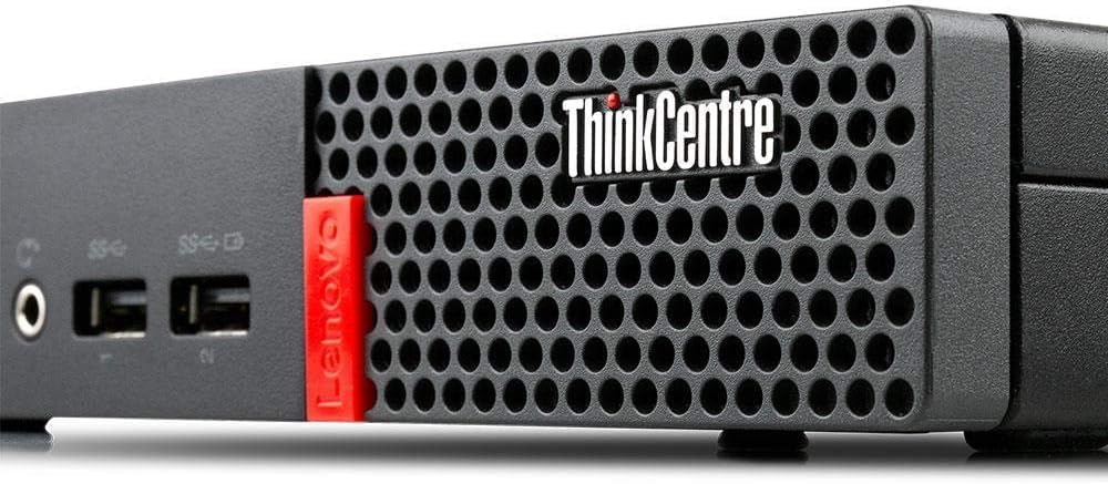 Lenovo ThinkCentre M910q Tiny PC Bundle - Intel Core I5, 8GB RAM, 500GB HDD + 24" Monitor + Keyboard & Mouse - Black