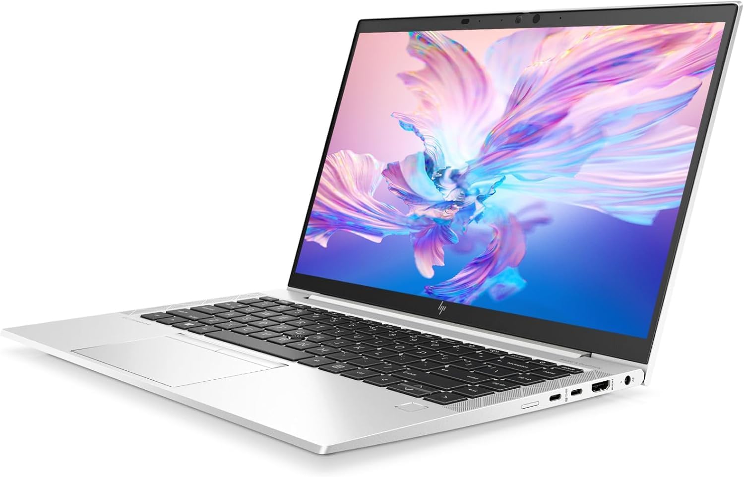 EliteBook 845 G7 14" Laptop – AMD Ryzen 7 PRO 4750U, 8GB RAM, 256GB SSD, Windows 11 Pro - Silver