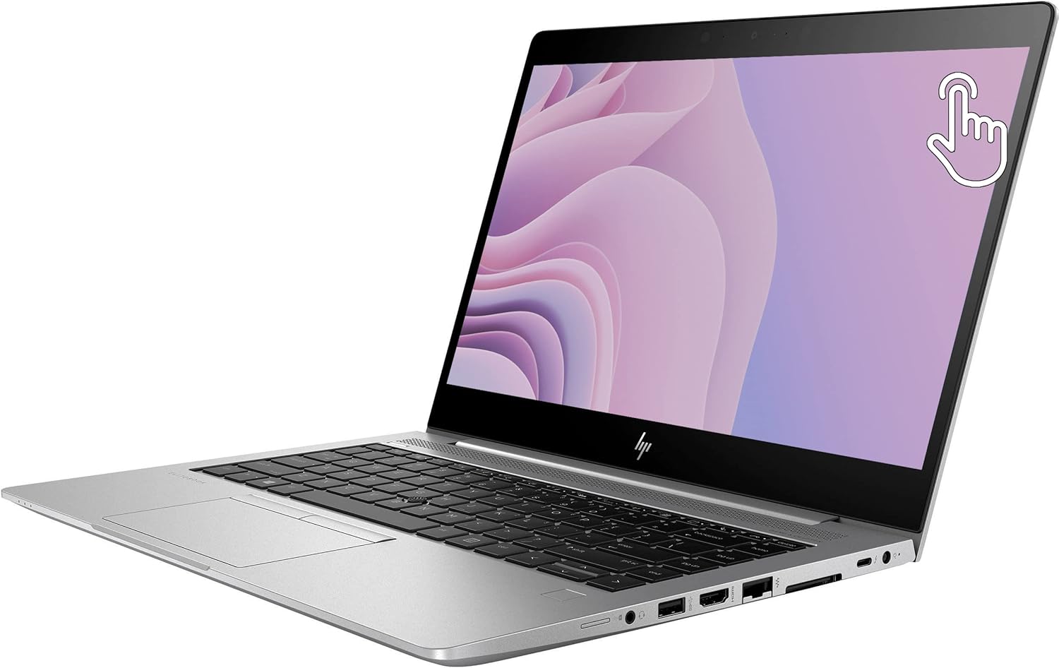EliteBook 840 G5 Touchscreen Laptop – Intel Core i5 (8th Gen), 14-inch Glossy FHD, 8GB RAM, 256GB SSD, Windows 11 Pro – Silver