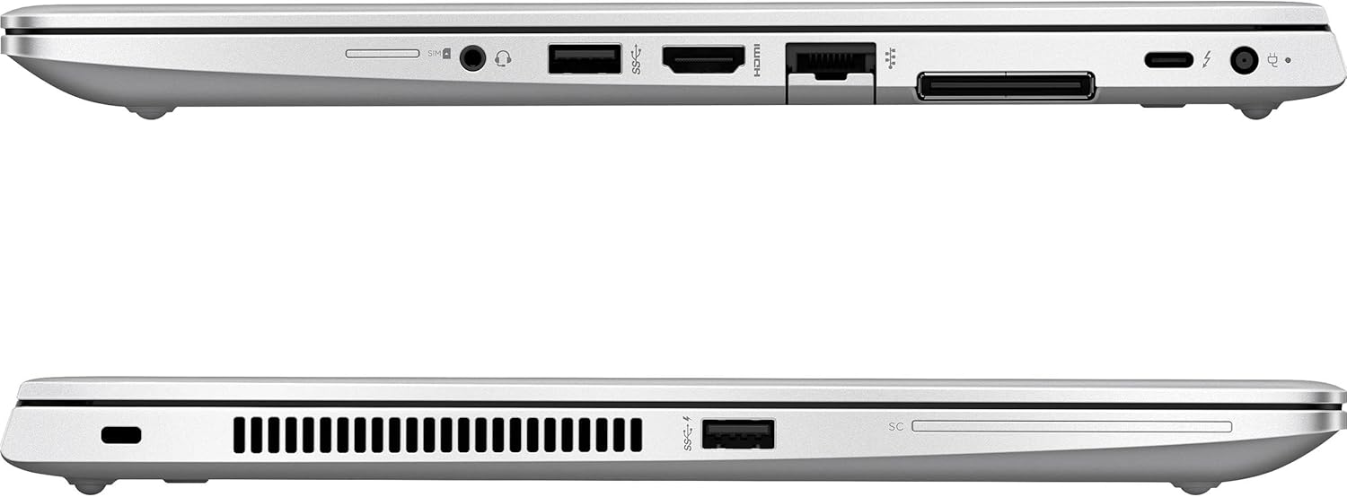 EliteBook 840 G5 Touchscreen Laptop – Intel Core i5 (8th Gen), 14-inch Glossy FHD, 8GB RAM, 256GB SSD, Windows 11 Pro – Silver