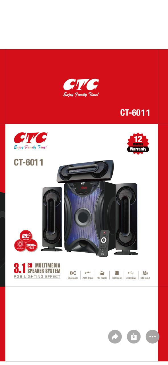 🔊🔥 NEW ARRIVALS – CTC WOOFERS – POWERFUL BLUETOOTH SPEAKER SYSTEM WITH DEEP BASS, CLEAR SOUND, USB, FM RADIO & RECHARGEABLE AUDIO EXPERIENCE FOR HOME & EVENTS 🔥🔊
