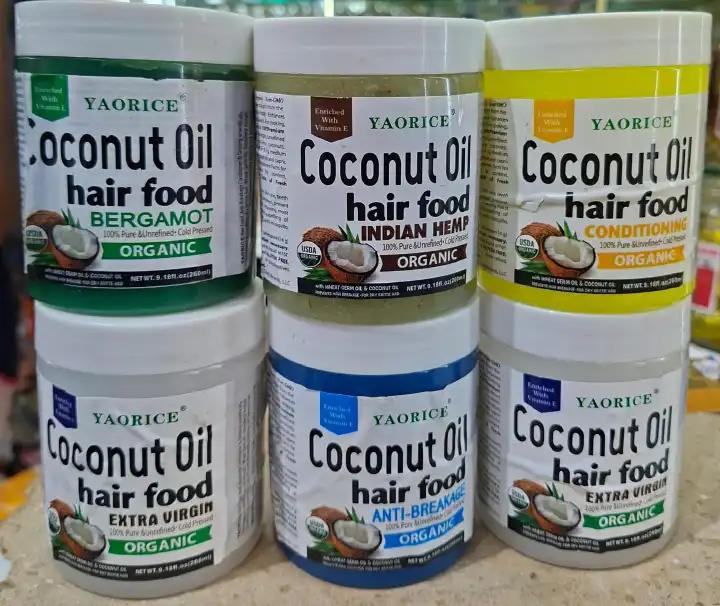 🥥✨ NOURISH, STRENGTHEN & REVITALIZE YOUR HAIR WITH YAORICE COCONUT OIL HAIR FOOD! ✨🥥GIVE YOUR HAIR THE ULTIMATE CARE WITH YAORICE COCONUT OIL HAIR FOOD, A RICHLY FORMULATED TREATMENT DESIGNED TO MO