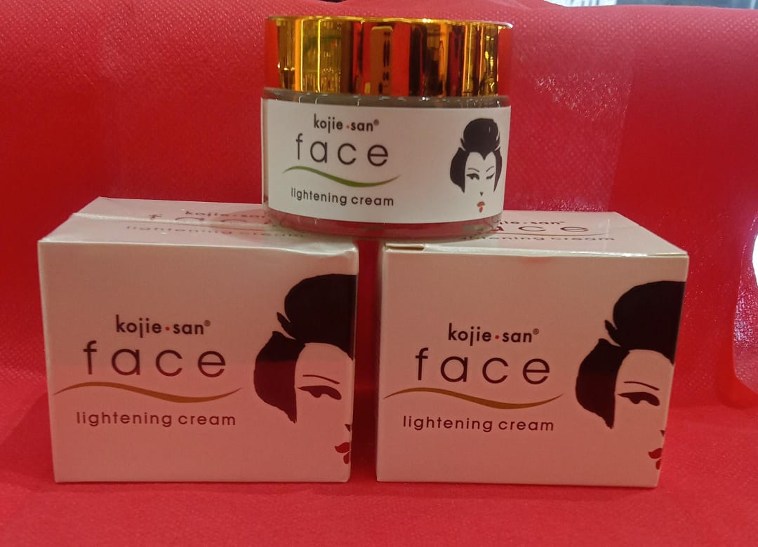 ✨ KOJIE SAN FACE LIGHTENING CREAM ✨REVEAL A BRIGHTER, SMOOTHER, AND MORE RADIANT-LOOKING COMPLEXION WITH KOJIE SAN FACE LIGHTENING CREAM. SPECIALLY FORMULATED FOR FACIAL CARE, THIS LIGHTWEIGHT CREAM