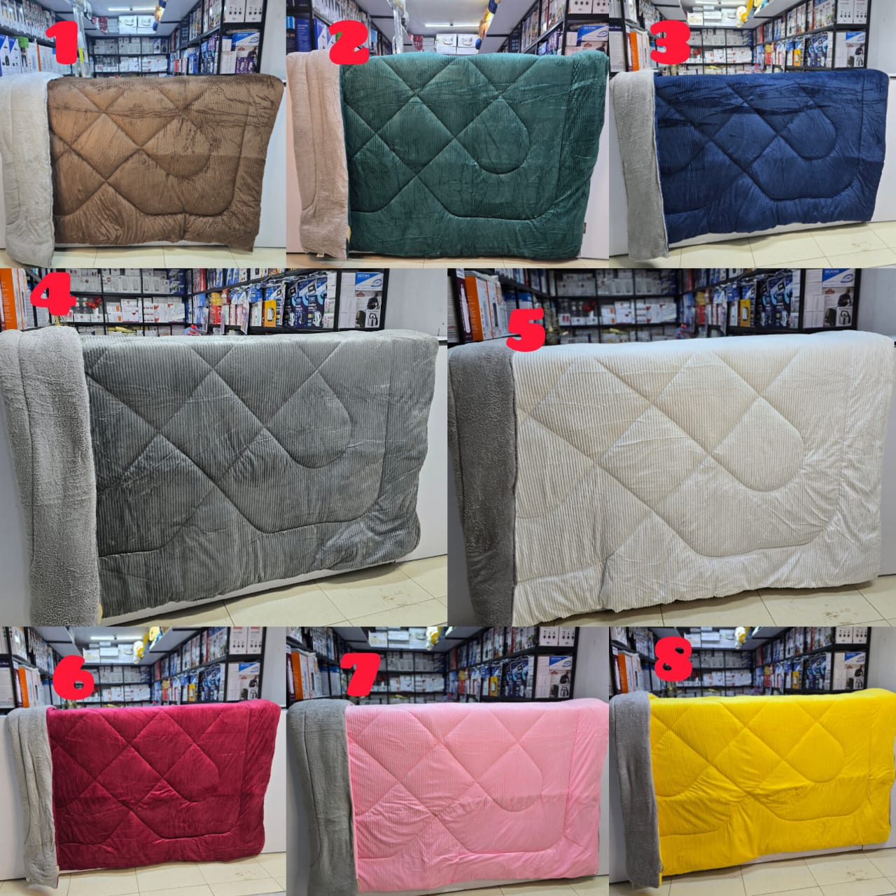 BEST QUALITY SINGLE WARM CLASSY VELVET  DUVET HAS BEAUTIFUL COLOURS GRAB YOURS TODAY.