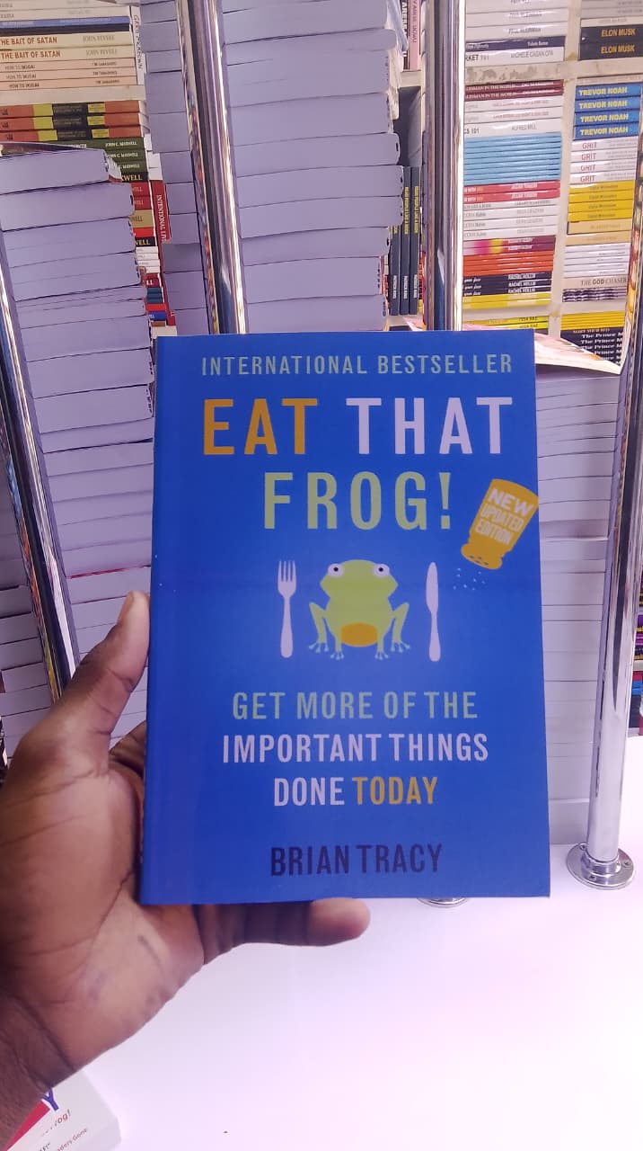 Eat That Frog by Brian Tracy Productivity Time Management Stop Procrastination Success Personal Development Self Improvement Motivation Educational Reading Bestseller Book