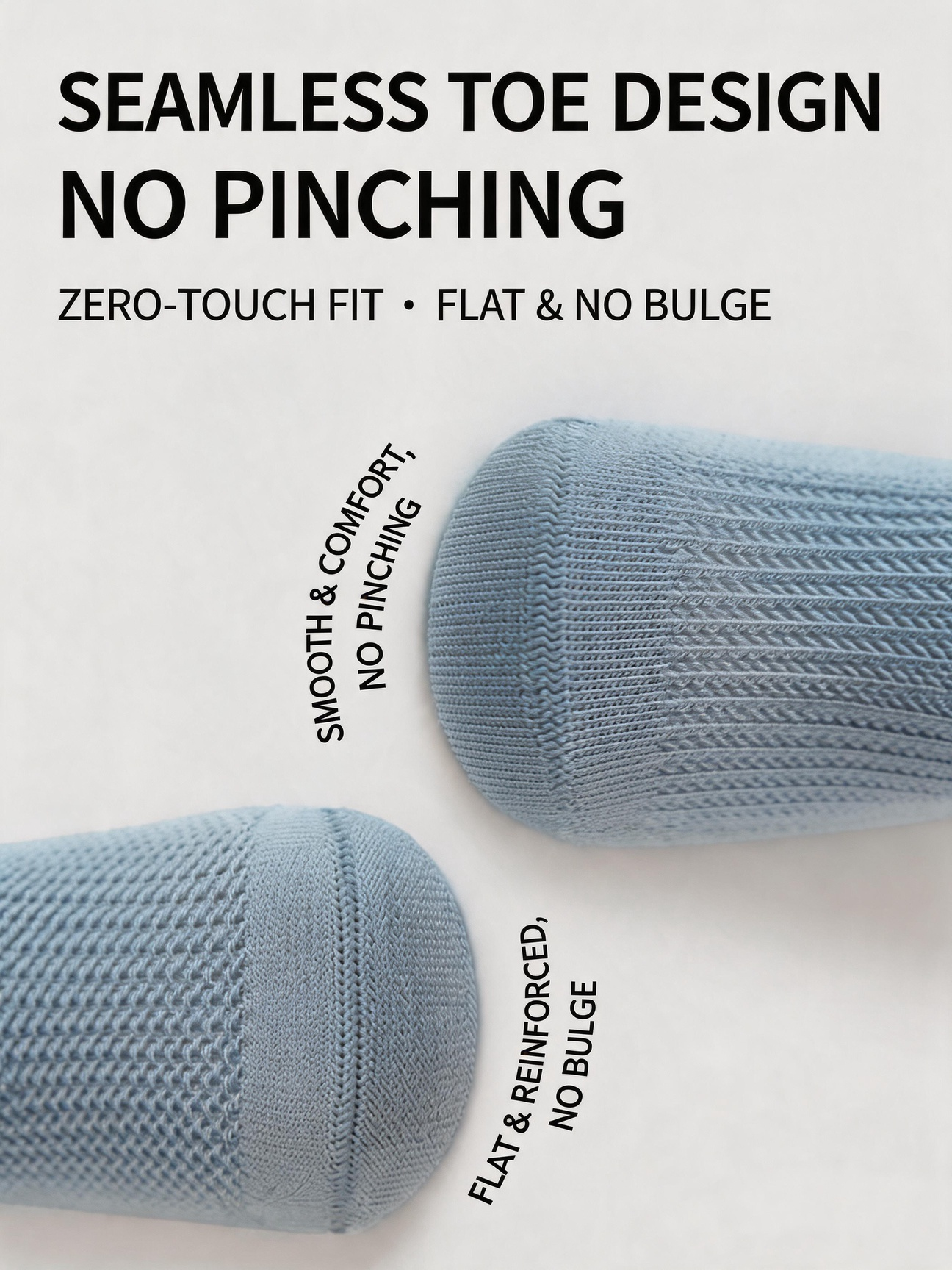 Super Grip Anti-Slip Baby Toddler Mesh Socks - Antibacterial Long-staple Cotton Toddler Socks - 3 Pairs Breathable Non-Skid Gift Set