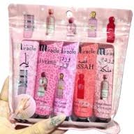 ✨ 5 PIECES MIRACLE HAND CREAM & BODY LOTION GIFT SET 💖KEEP YOUR SKIN SOFT, SMOOTH, AND BEAUTIFULLY MOISTURIZED WITH THIS ELEGANT 5-PIECE MIRACLE HAND CREAM & BODY LOTION GIFT SET. EACH TUBE FEATURES