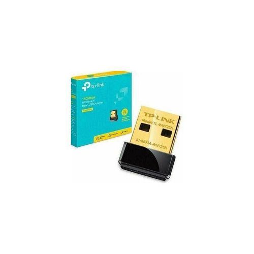 TP-Link TL-WN725N USB WiFi Adapter 150Mbps - Nano Wireless Dongle for Windows/Mac/Linux