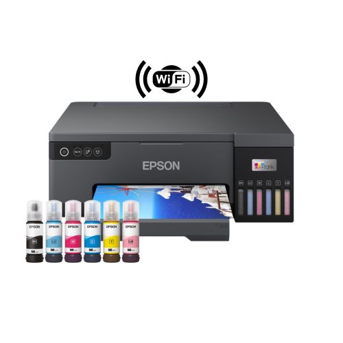 Epson Ecotank L8050 Photo Printer, Color Ink Tank, Wi-Fi Connectivity