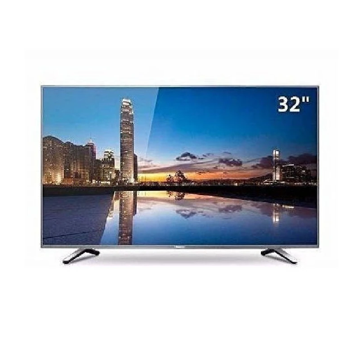 Smartec 32 Inch Frameless HD Digital TV with Built-in Tuner, Dual Remote Controls, Energy Saving AC/DC Solar Compatible Flat Screen LED Television