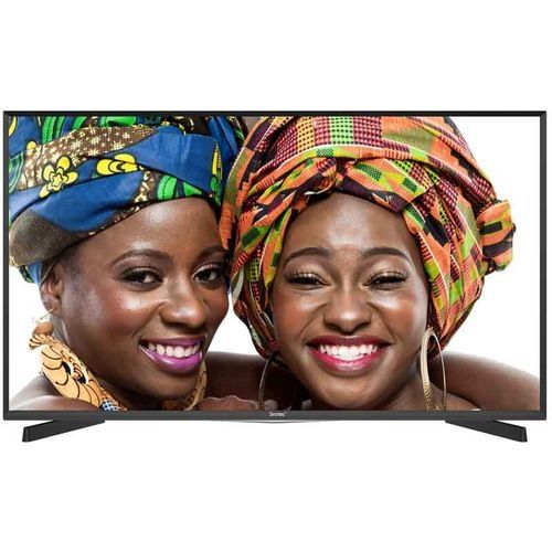 Smartec 32 Inch Frameless HD Digital TV with Built-in Tuner, Dual Remote Controls, Energy Saving AC/DC Solar Compatible Flat Screen LED Television