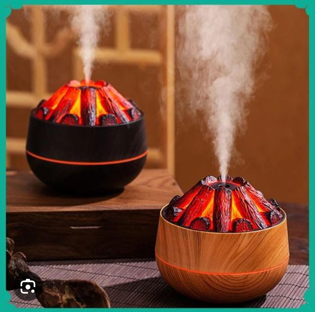 Charcoal fire humidifier -2.2W 300ml tank ,30-50ml/hr