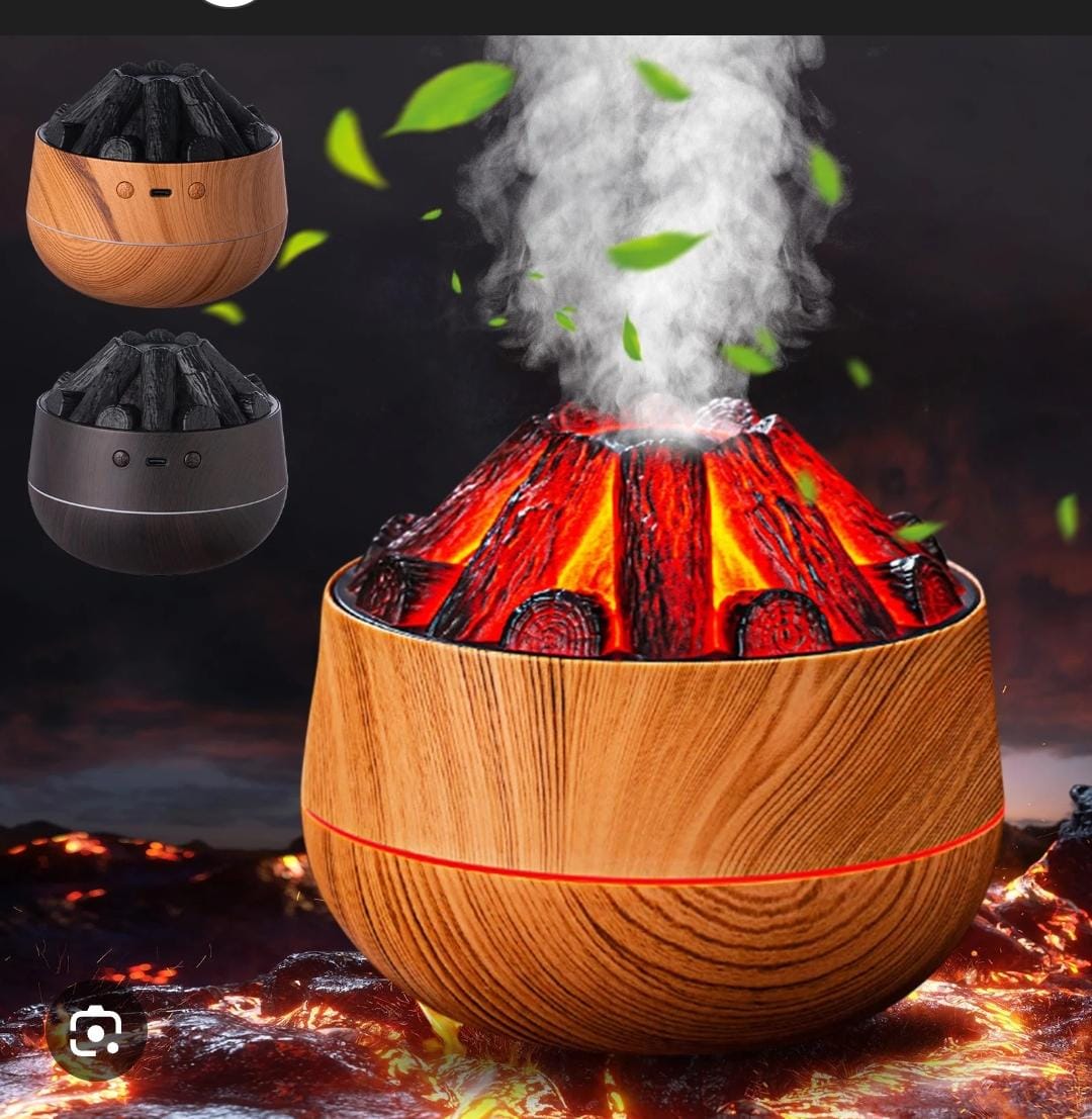 Charcoal fire humidifier -2.2W 300ml tank ,30-50ml/hr