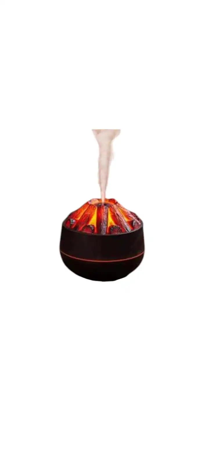 Charcoal fire humidifier -2.2W 300ml tank ,30-50ml/hr