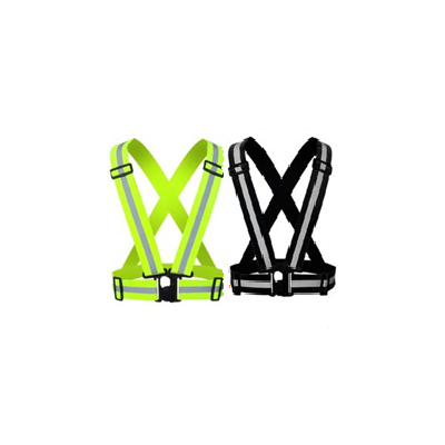 Adjustable Motorcycle Reflective Straps – High-Visibility Safety Vest – Night Riding Gear