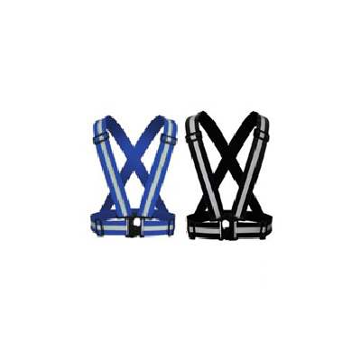 Adjustable Motorcycle Reflective Straps – High-Visibility Safety Vest – Night Riding Gear