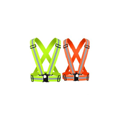 Adjustable Motorcycle Reflective Straps – High-Visibility Safety Vest – Night Riding Gear