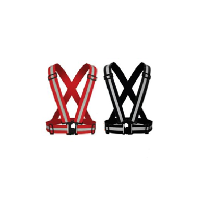 Adjustable Motorcycle Reflective Straps – High-Visibility Safety Vest – Night Riding Gear