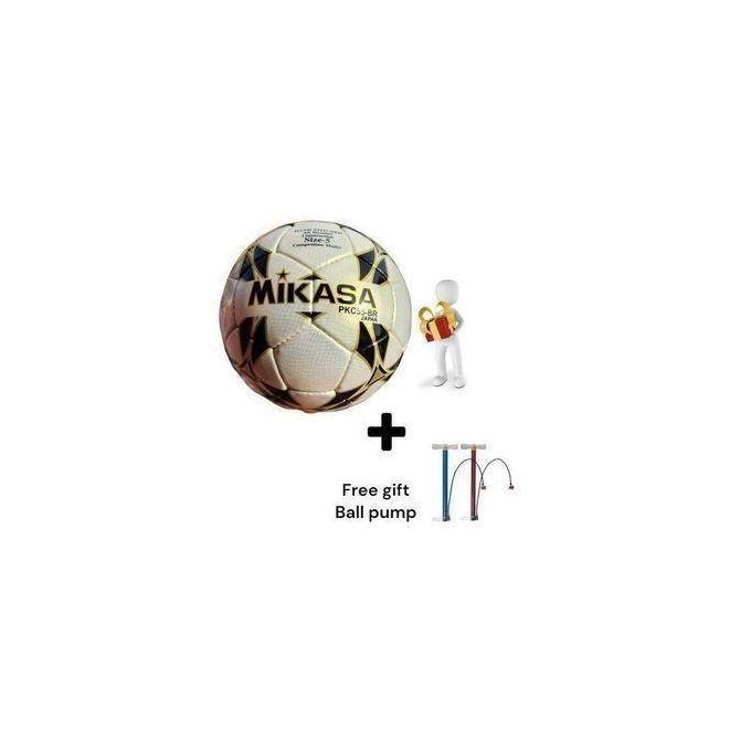 Original Mikasa Football Ball Size 5 with FREE PUMP