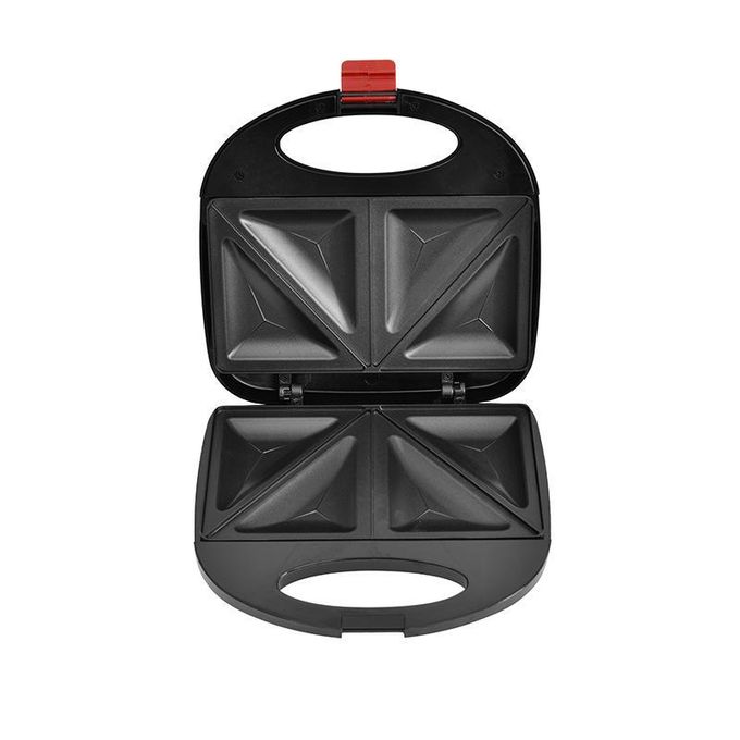 EM 2 Bread Slice Sandwich Maker & Toaster/dessert Maker. Electro Mate Sandwich Maker Toaster 2-Slice Non-Stick 750W Black  (1YR WRTY)
