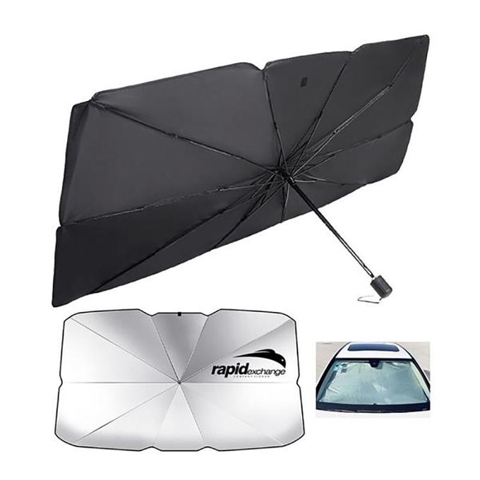 Car Dashboard Umbrella Sun Visor – Windscreen Cover for UV Protection – Adjustable Car Sunshade Car dashboard umbrella sun visor windscreen cover