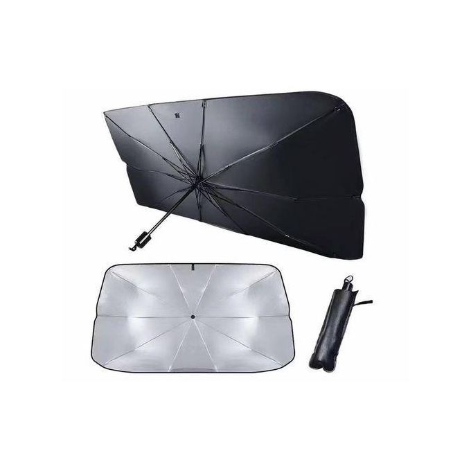 Car Dashboard Umbrella Sun Visor – Windscreen Cover for UV Protection – Adjustable Car Sunshade Car dashboard umbrella sun visor windscreen cover