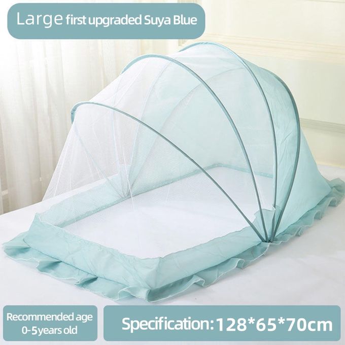 Baby foldable mosquito net, baby full-cover mosquito net, crib mosquito net