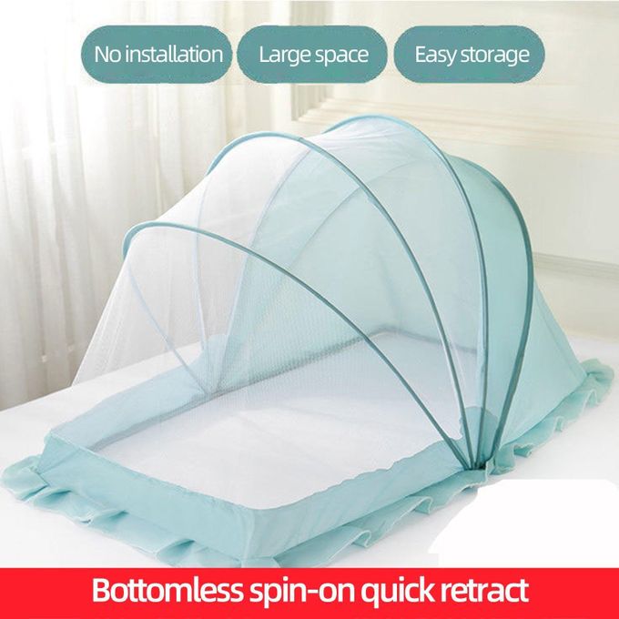 Baby foldable mosquito net, baby full-cover mosquito net, crib mosquito net