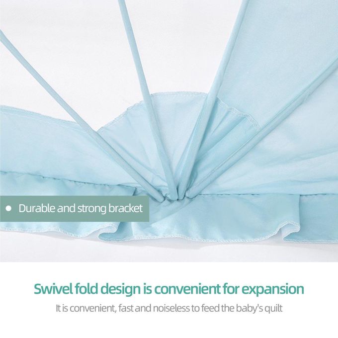 Baby foldable mosquito net, baby full-cover mosquito net, crib mosquito net