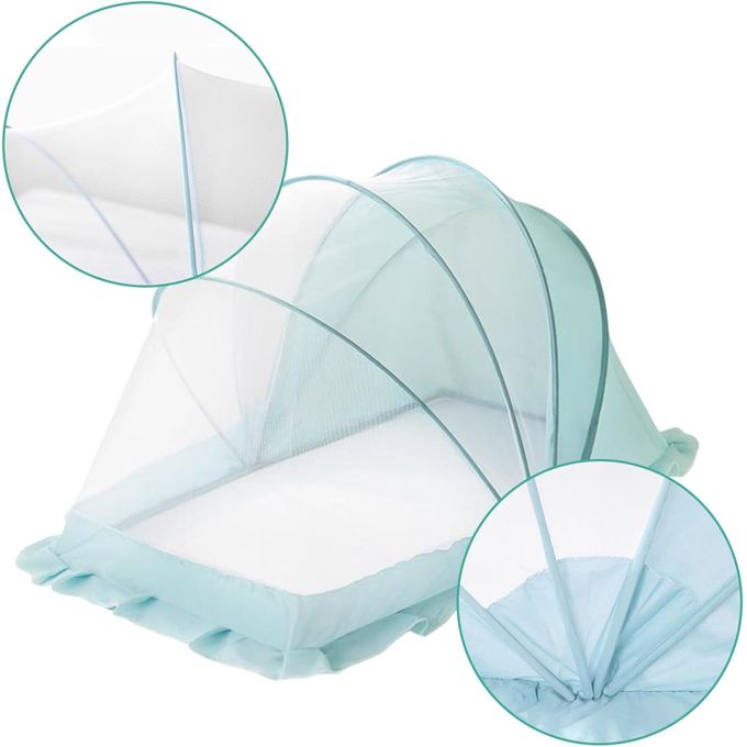 Baby foldable mosquito net, baby full-cover mosquito net, crib mosquito net