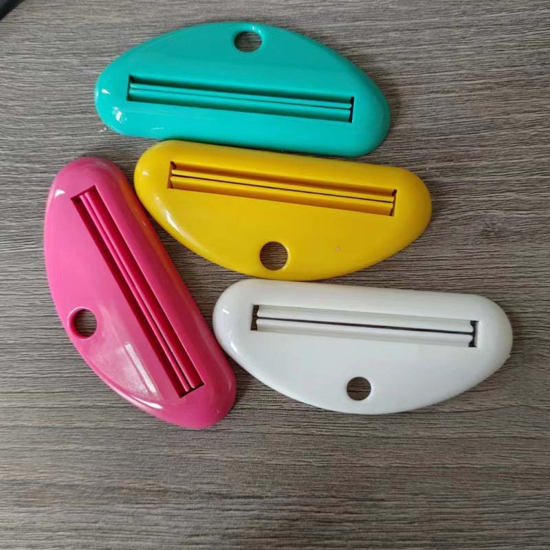 2pc Plastic Toothpaste Squeezer, Multi-Purpose Tube Roller for Toothpaste, Hand Cream & Mustard