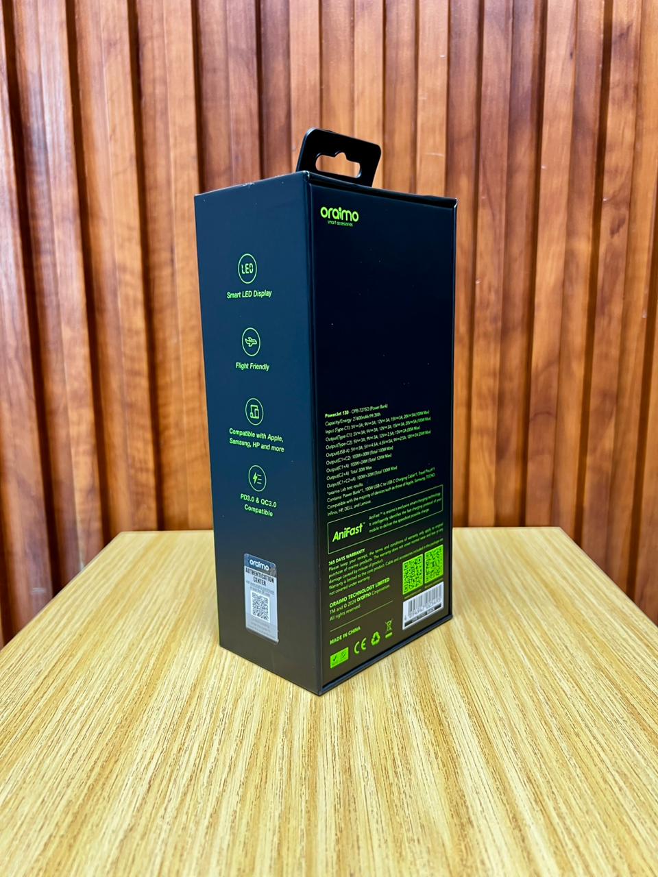 oraimo PowerJet 130 27600mAh 130W Power Bank