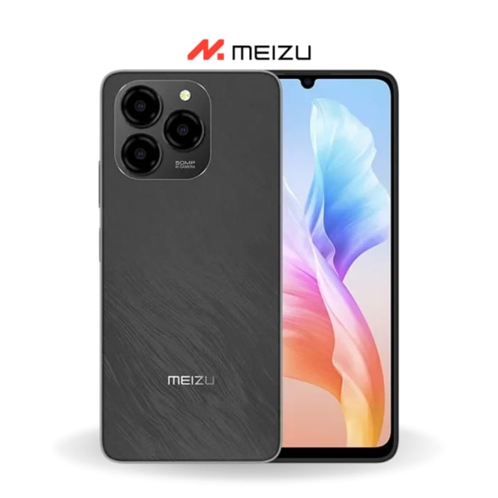 ORGINAL PHONE ON OFFER! MEIZU NOTE 21,256GB ROM + 8GB RAM, 50MP GENUINE REAR CAMERA, 13MP SELFIE, 6000MAH LARGE BATTERY, 6.7 HD DISPLAY T606 UNISOC PROCESSOR, ANDROID 14, SIDE FINGERPRINT, 1YR WARRANT
