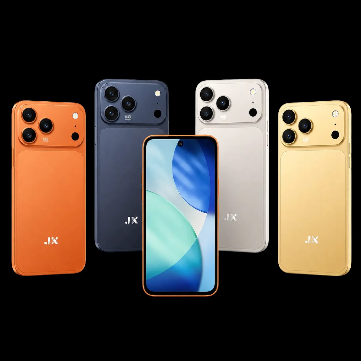 JX NOTE 17 + PRO MAX ,12GB RAM + 128GB ROM, 16MP + 32MP REAR AI CAMERA, 6.6''HD+ Incell Punch hole Screen,4G, ANDROID 14, 5000MAH, WITH EARPODS AND IPHONE COVER GIFTS, WIFI 5GHz/24GHz, OCTACORE PROCES