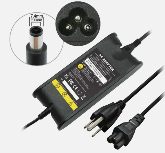 Dell D800 90W Big Pin Laptop Adapter Charger with Flower Cable Replacement
