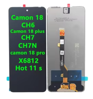 Tecno Camon 17P (CG7) Replacement LCD Screen Full Display + Touch Digitizer Assembly – High Quality IPS Panel Repair Replacement