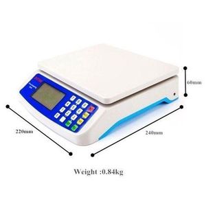 DT580 Digital Butchery scale upto 30 Kgs Battery price computing weighing machine kitchen digital measuring scale