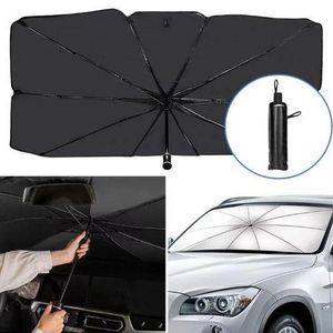 Foldable Car Windshield Umbrella, Car Dashboard Umbrella, Sun Shade Umbrella for Front Windows, Windscreen Cover, Suitable for Windshields of Various Car Models