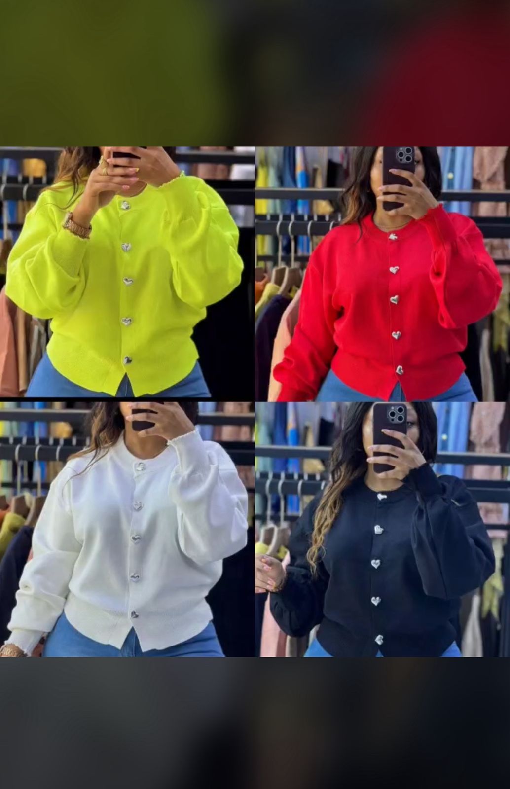 fashionable knitted crew neck sweater tops