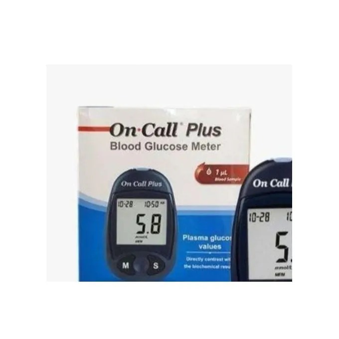 On Call Plus ON-CALL PLUS GLUCOMETER-  Convenient, accurate results in 10 seconds, Frequent testing helps to improve and control blood glucose levels, GLUCOMETER ONLY!!