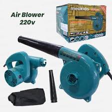 Meakida electric blower used for dust cleaning. It features a powerful 600W motor. 💥It has dual functionality, serving as both a blower and a vacuum cleaner (requires a dust collection bag).