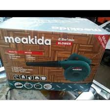 Meakida electric blower used for dust cleaning. It features a powerful 600W motor. 💥It has dual functionality, serving as both a blower and a vacuum cleaner (requires a dust collection bag).