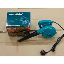 Meakida electric blower used for dust cleaning. It features a powerful 600W motor. 💥It has dual functionality, serving as both a blower and a vacuum cleaner (requires a dust collection bag).