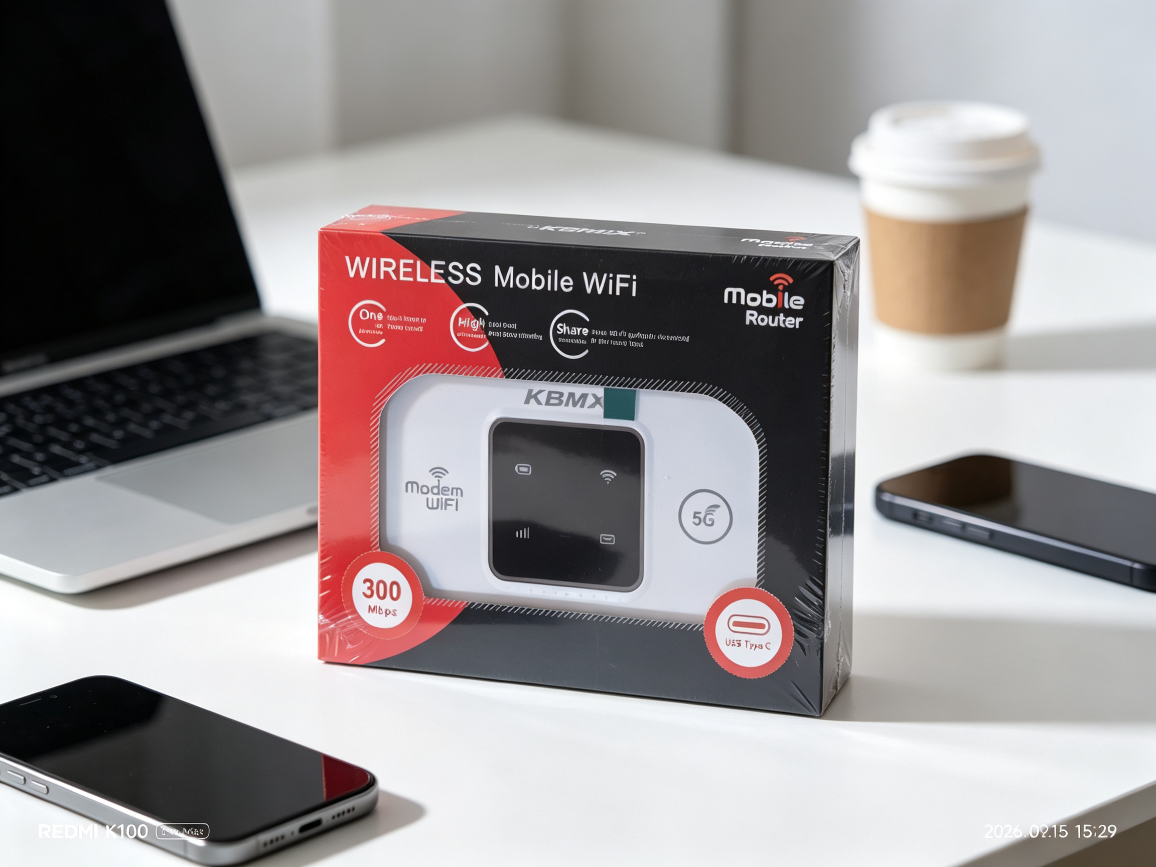 4G 5G WiFi 5 Mobile Hotspot Router Support 10 Users with SIM Card Slot Wireless Router Portable WiFi Hotspot for Home Travel