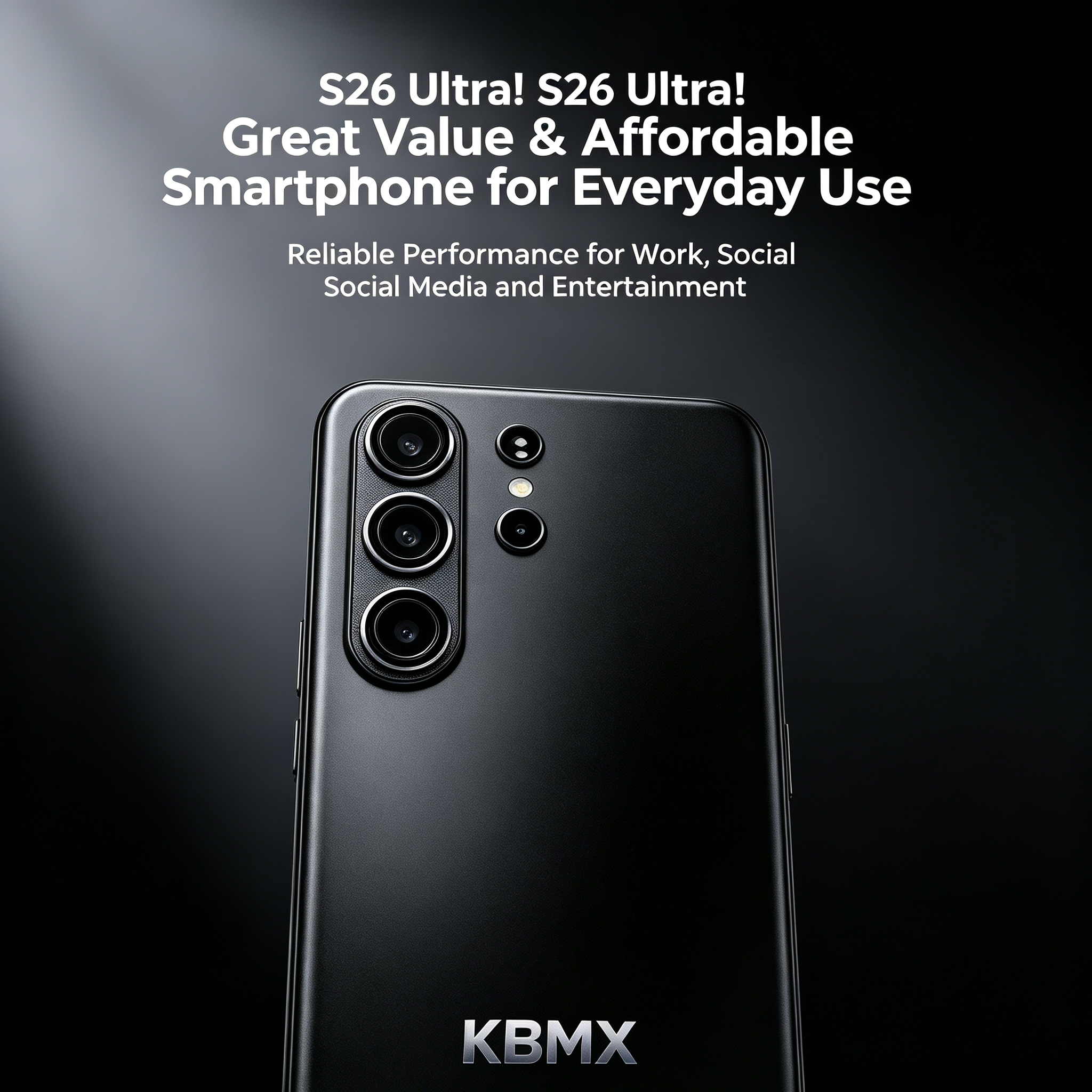 Brand New KBMX Smartphone, Nairobi Stock, 128GB Storage + 8GB RAM, 50MP Camera, 6.7-inch 90Hz Screen, Snapdragon 450 Processor, 5000mAh Battery, 25W Type-C Fast Charge, Android 14. Limited Stock!!!