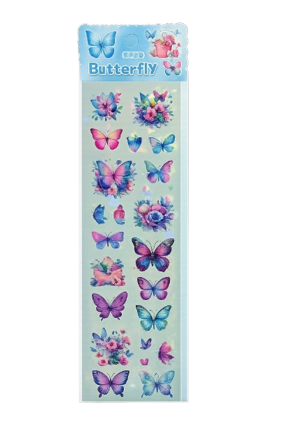 12 Luminous 3D Butterfly Wall Sticker  Bedroom Home Living Room Fridge Wall Decor Wallpaper Decoration D4-6-3..