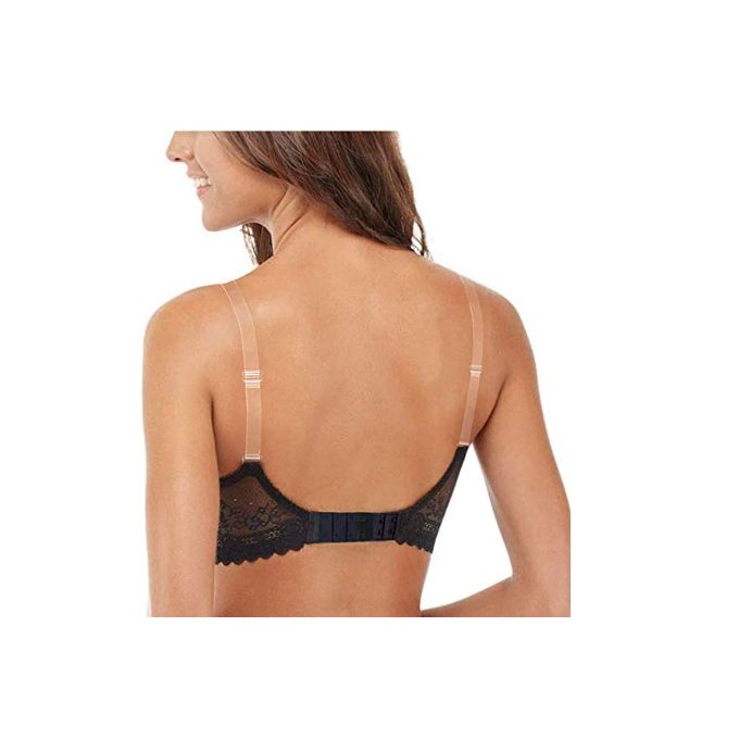 1pair ,2 pairs of  Clear Bra Strap Non-Slip Adjustable Bra Strap Soft Transparent Shoulder Strap